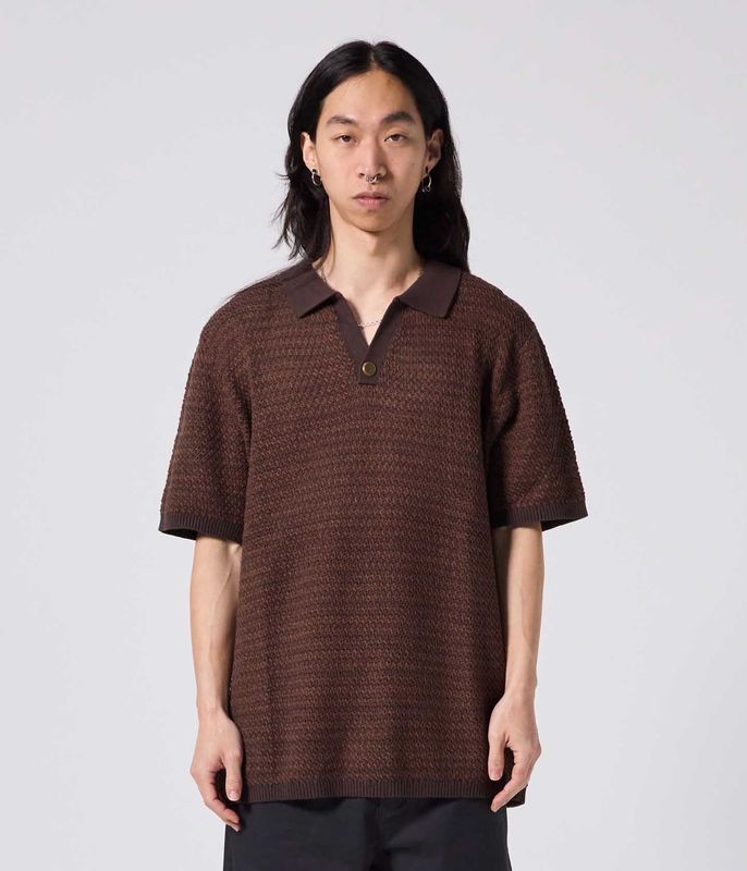 AG Open Collar Polo