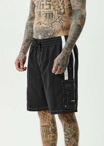 House Related - Cargo Swim Short 20&quot; - Black