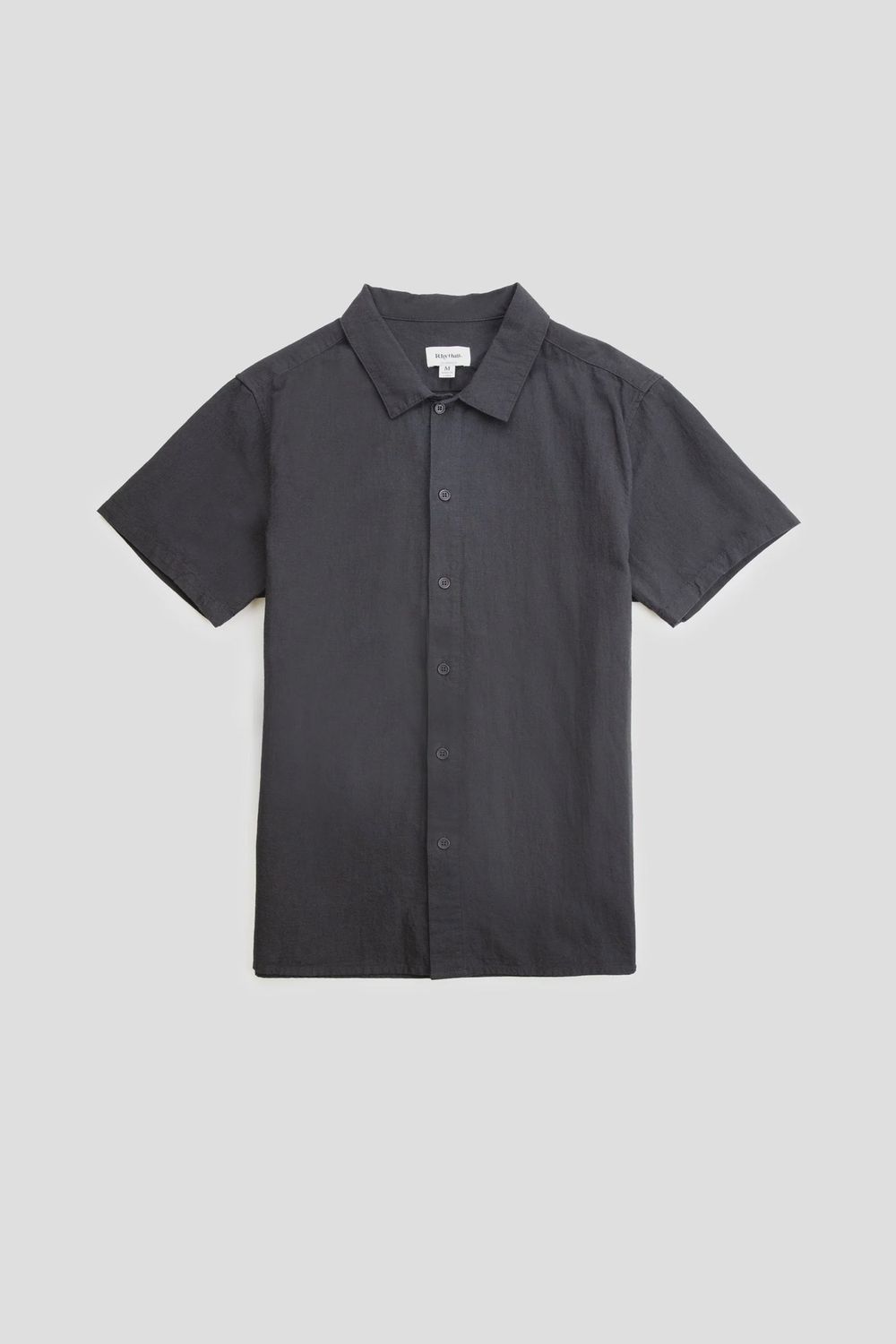 Classic Linen SS Shirt Black, Size: S