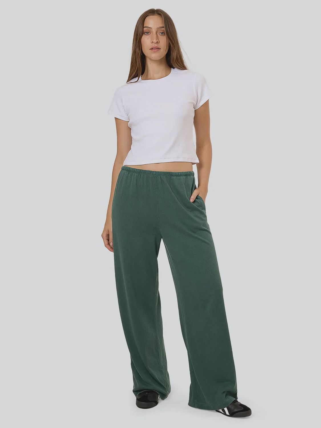 Hemp Relax Lightweight Pant, Colour: Sea Pine, Size: 8