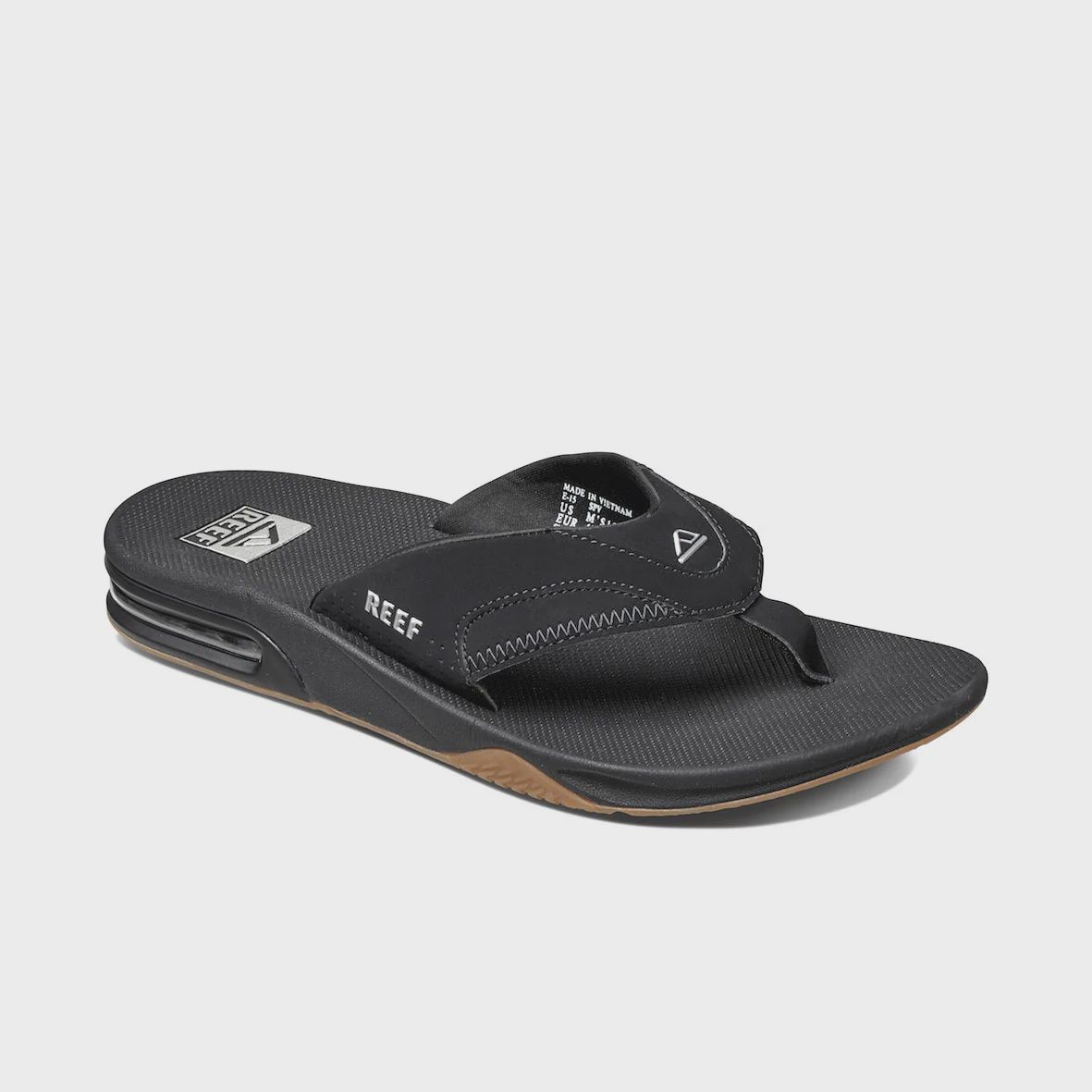 Reef Fanning Black/Silver, Size: US 14