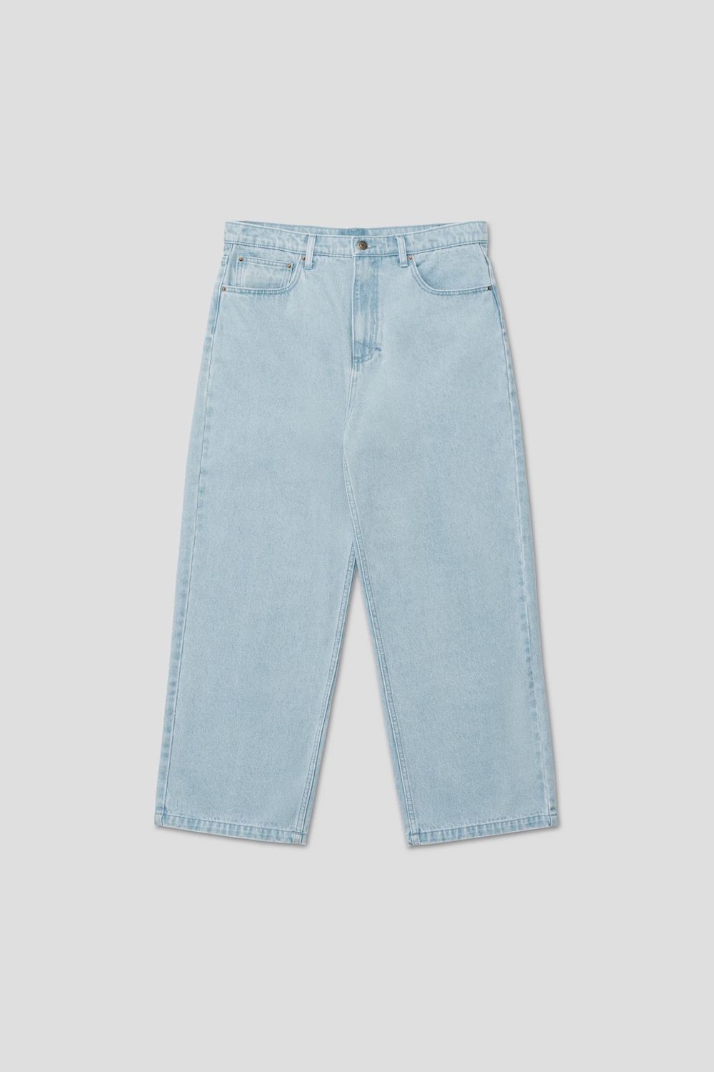 Relaxed Denim Pant Blue, Size: 28