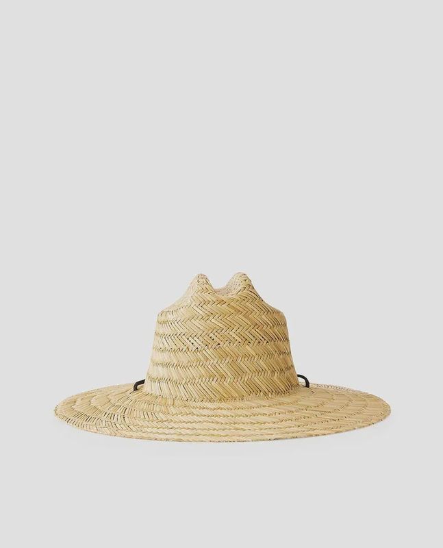 Ripcurl Brand Straw Hat - Natural LXL