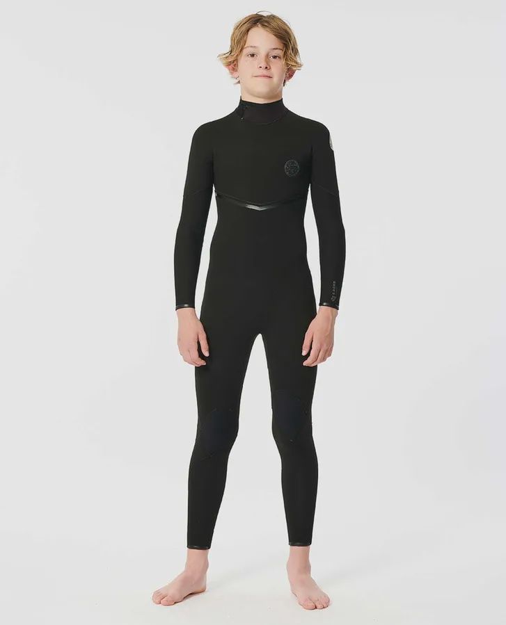 Ripcurl Kids E-Bomb Back Zip 4/3 Wetsuit, Size: 6