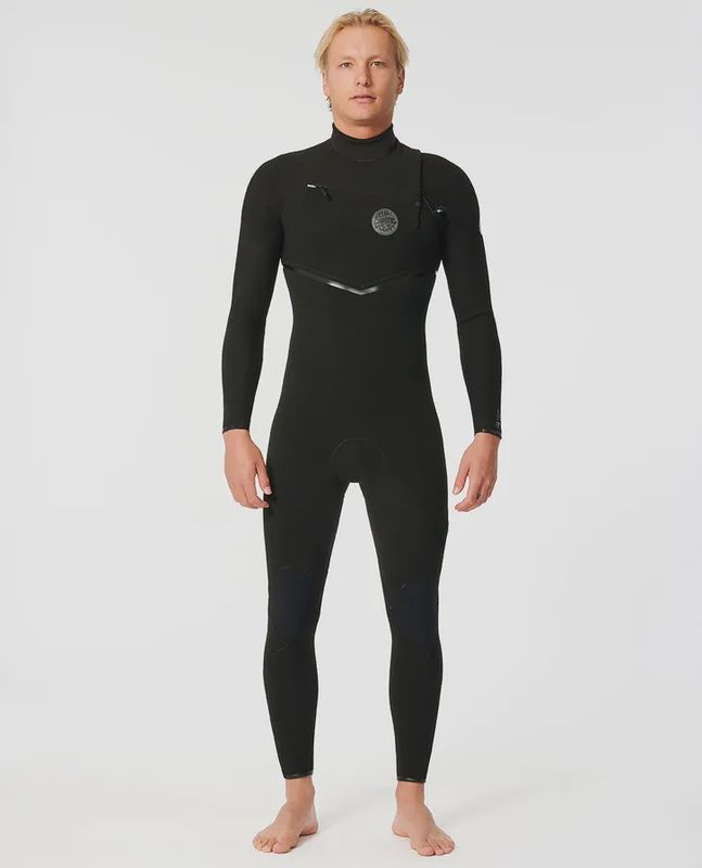 Ripcurl Men&#39;s E-Bomb 4/3 Chest Zip Full Wetsuit