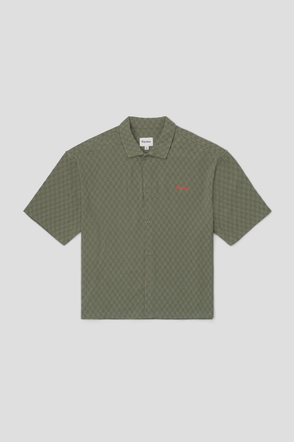 Wash Check Relaxed SS Shirt, Size: XS