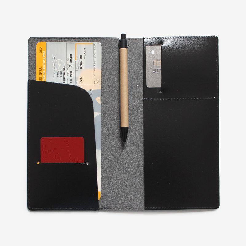 Eco Leather Travel Wallet