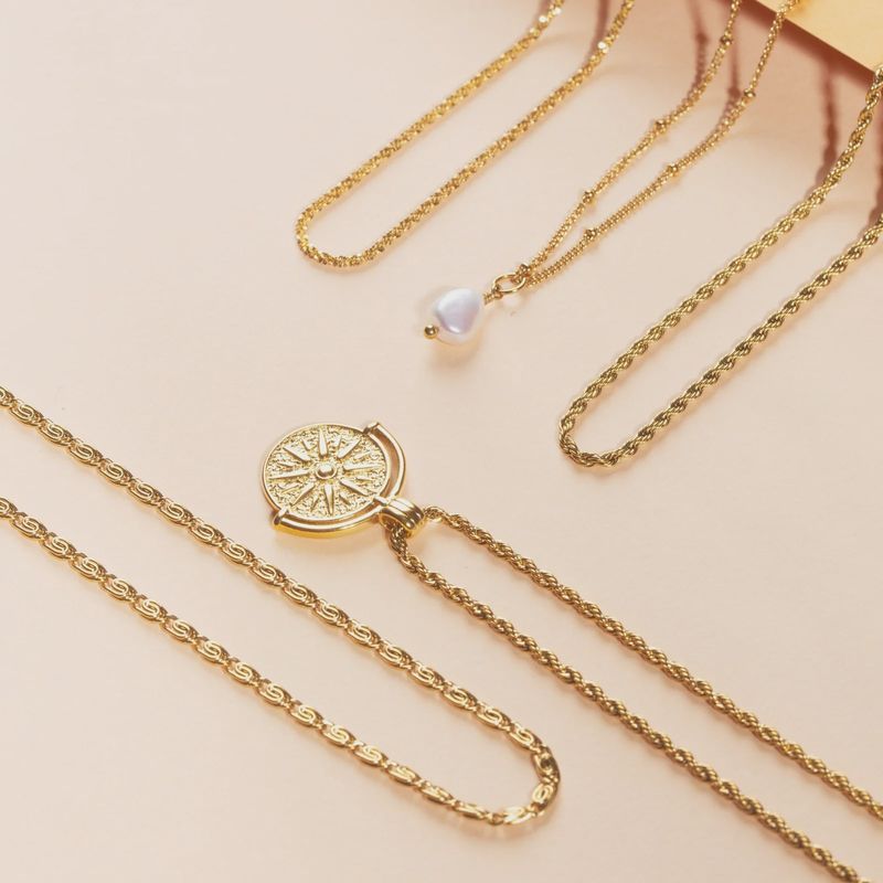 Golden Sun Necklace