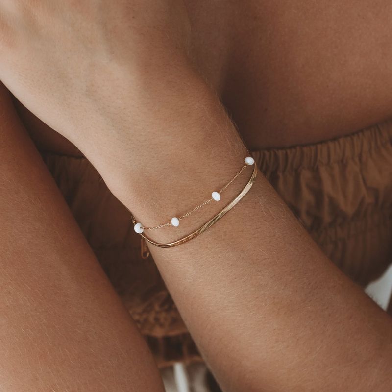 'Santorini Layered Bracelet