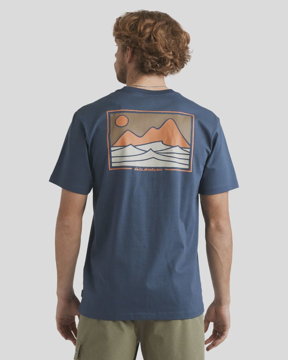 Mens Desert Swells T-Shirts, Colour: Midnight Navy, Size: S