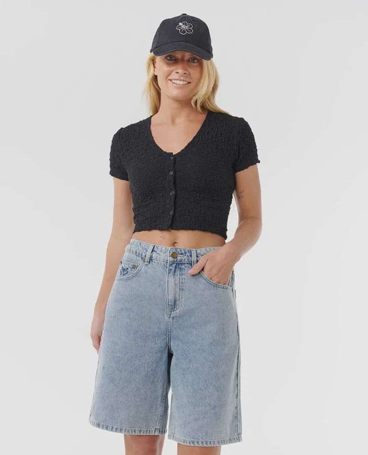 Sunset Luau Textured Tee