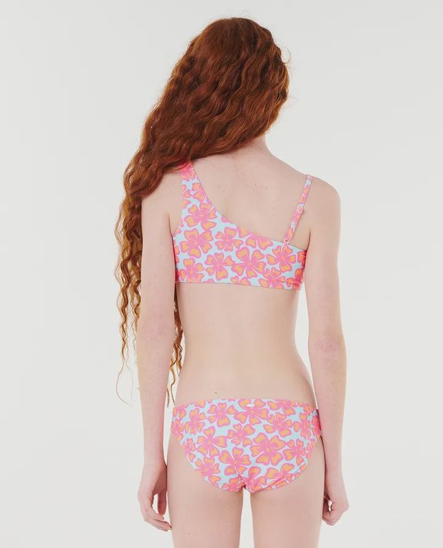 Neon Isles Floral Bikini - Girl (8-14 years)