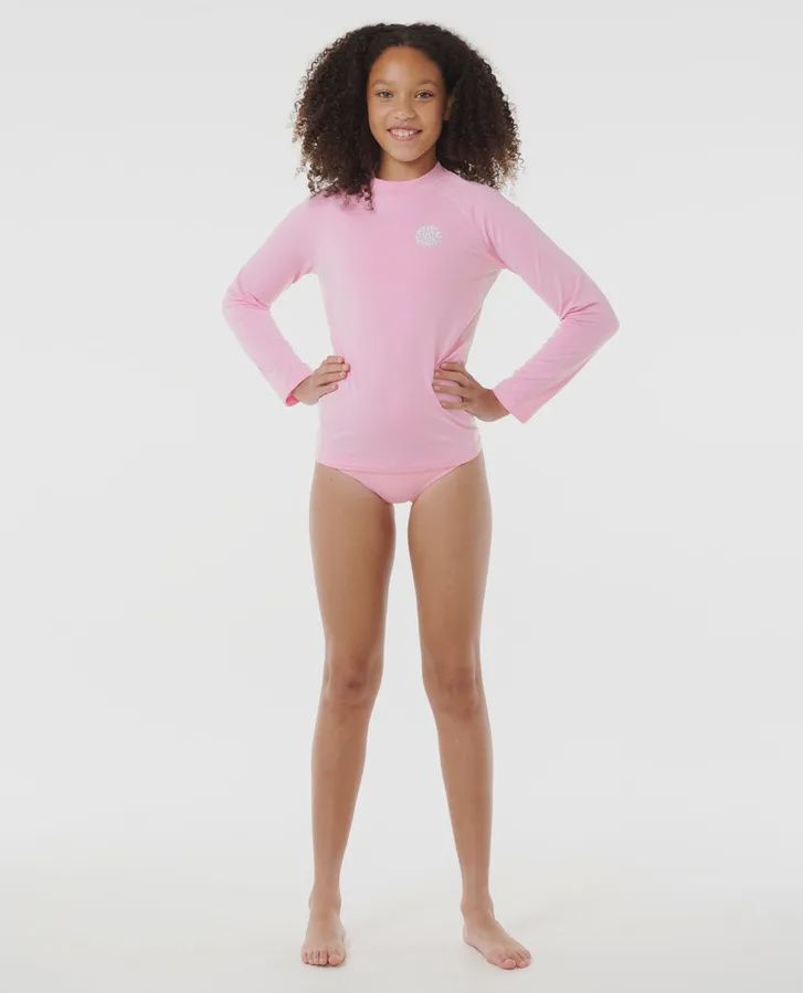 Icon Brushed Long Sleeve Rash Vest - Girls (8-16 years) From 0 Reviews