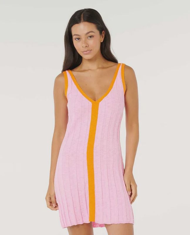 Sunset Luau Knit Dress