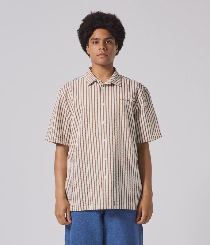 Vivian Seersucker SS Shirt