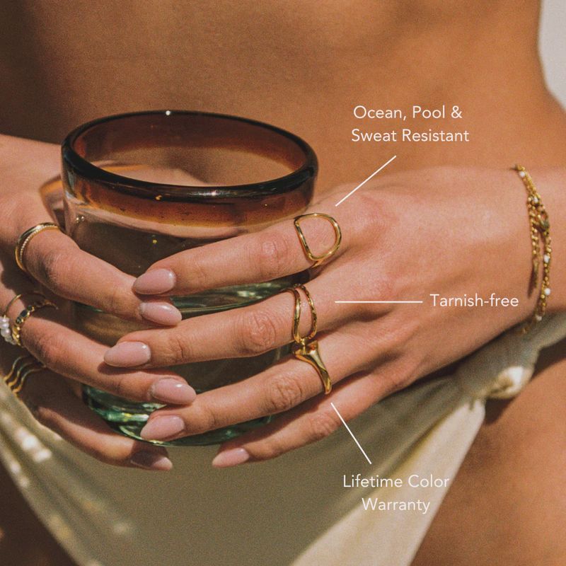 "BAHÏA" OVAL RING