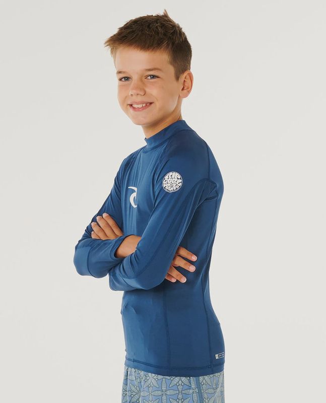 Waves UPF Long Sleeve Rash Vest