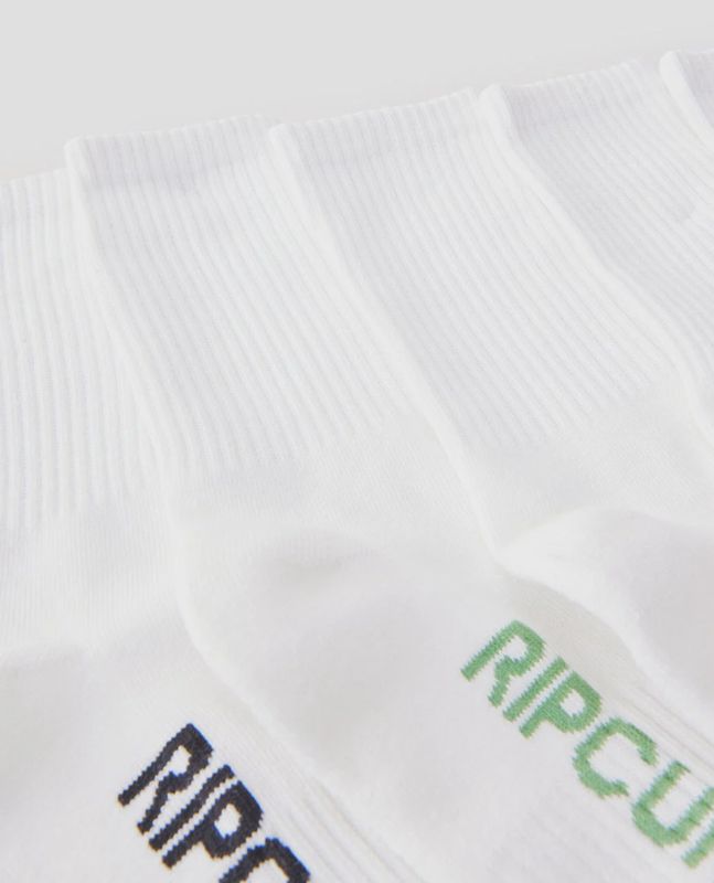 School Crew Sock - 5 Pack Boy's - White