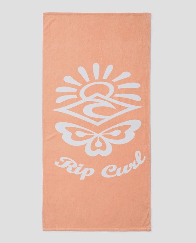 Graphic Standard Towel - Bright Peach