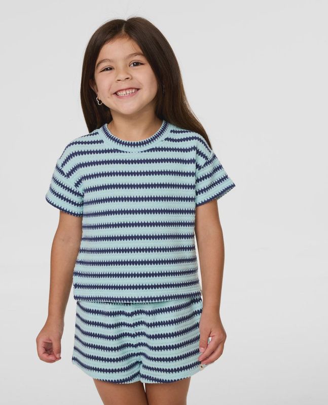 Bobbi Tee Blue - Girls
