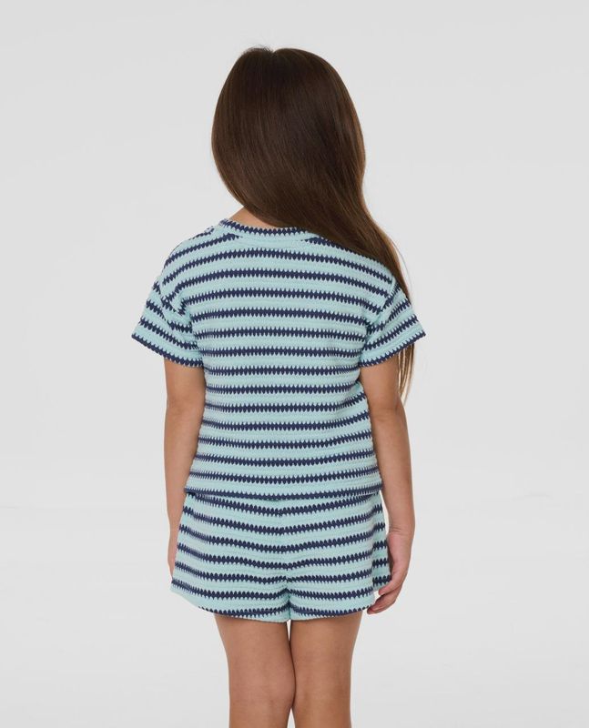 Bobbi Tee Blue - Girls