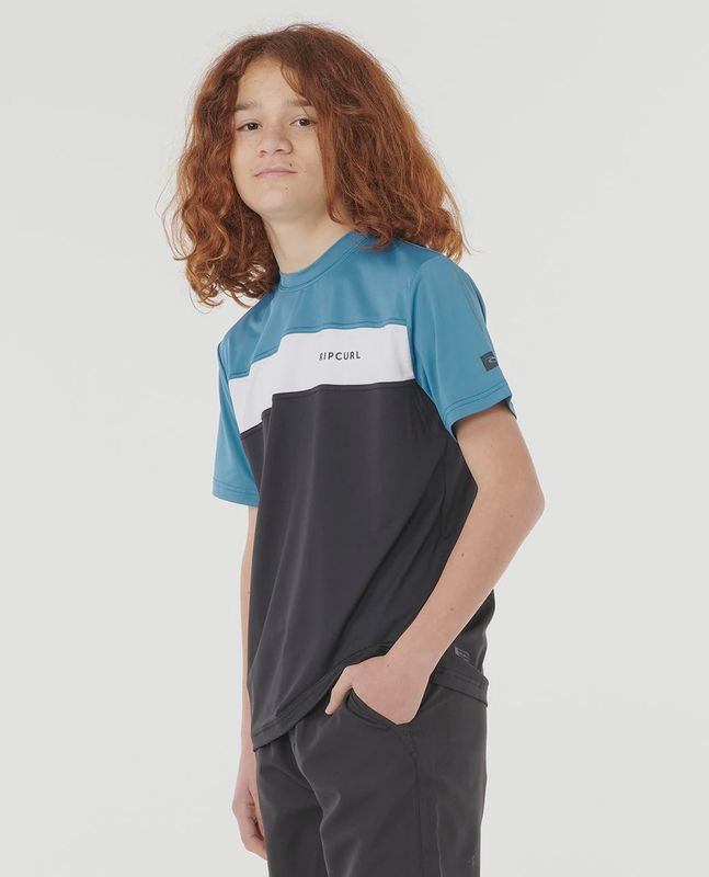 Undertow UPF Short Sleeve Rash Vest - Boys