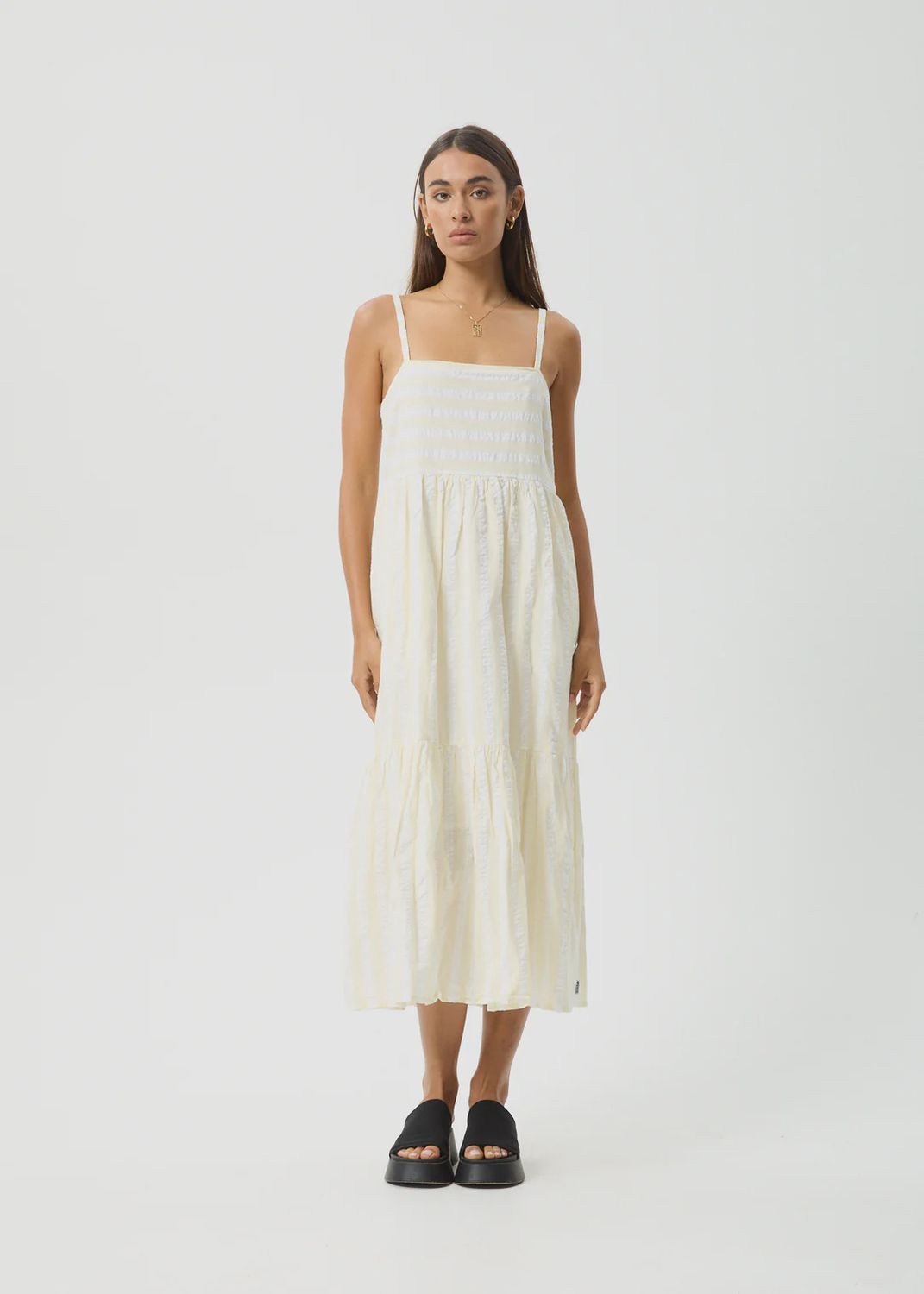 Splice Organic Maxi Dress