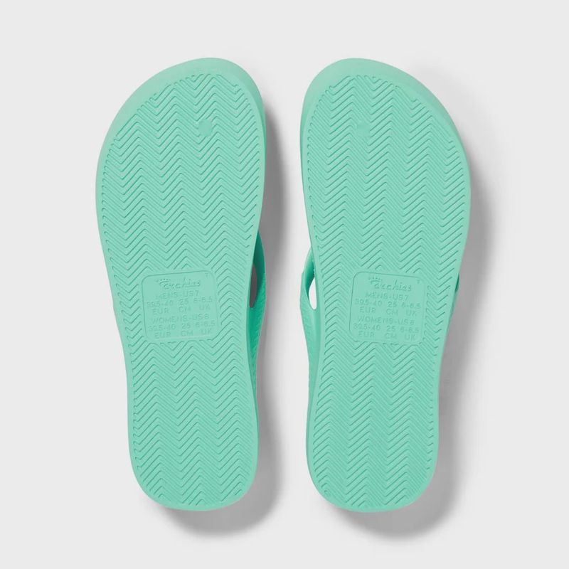Mint Arched Support Thongs - Kids