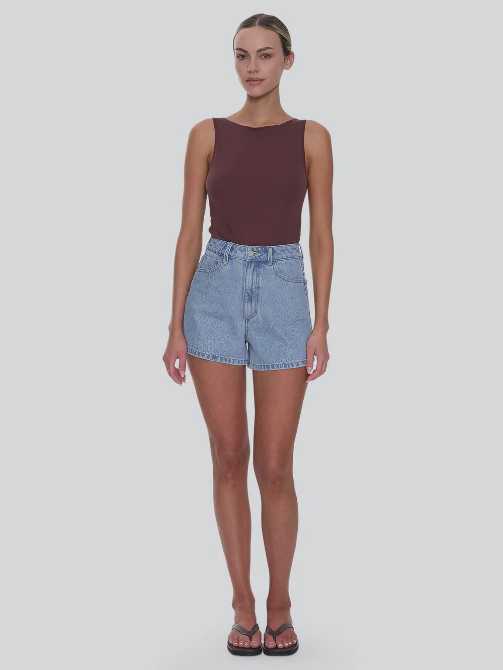 Erica High Rise Short - Ageless Blue