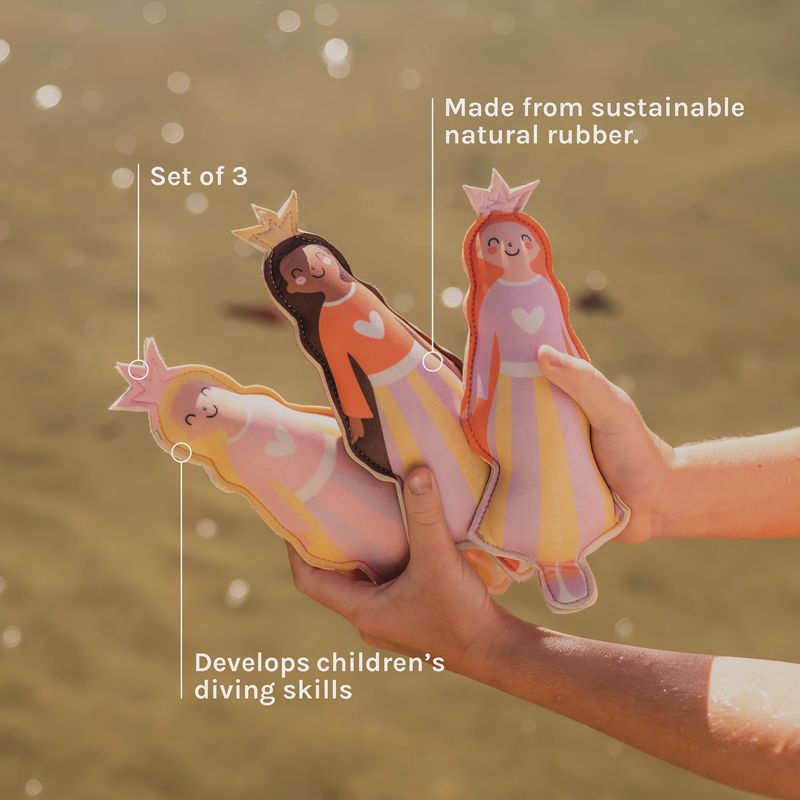 DIVE BUDDIES PRINCESS SWAN MULTI SET OF 3