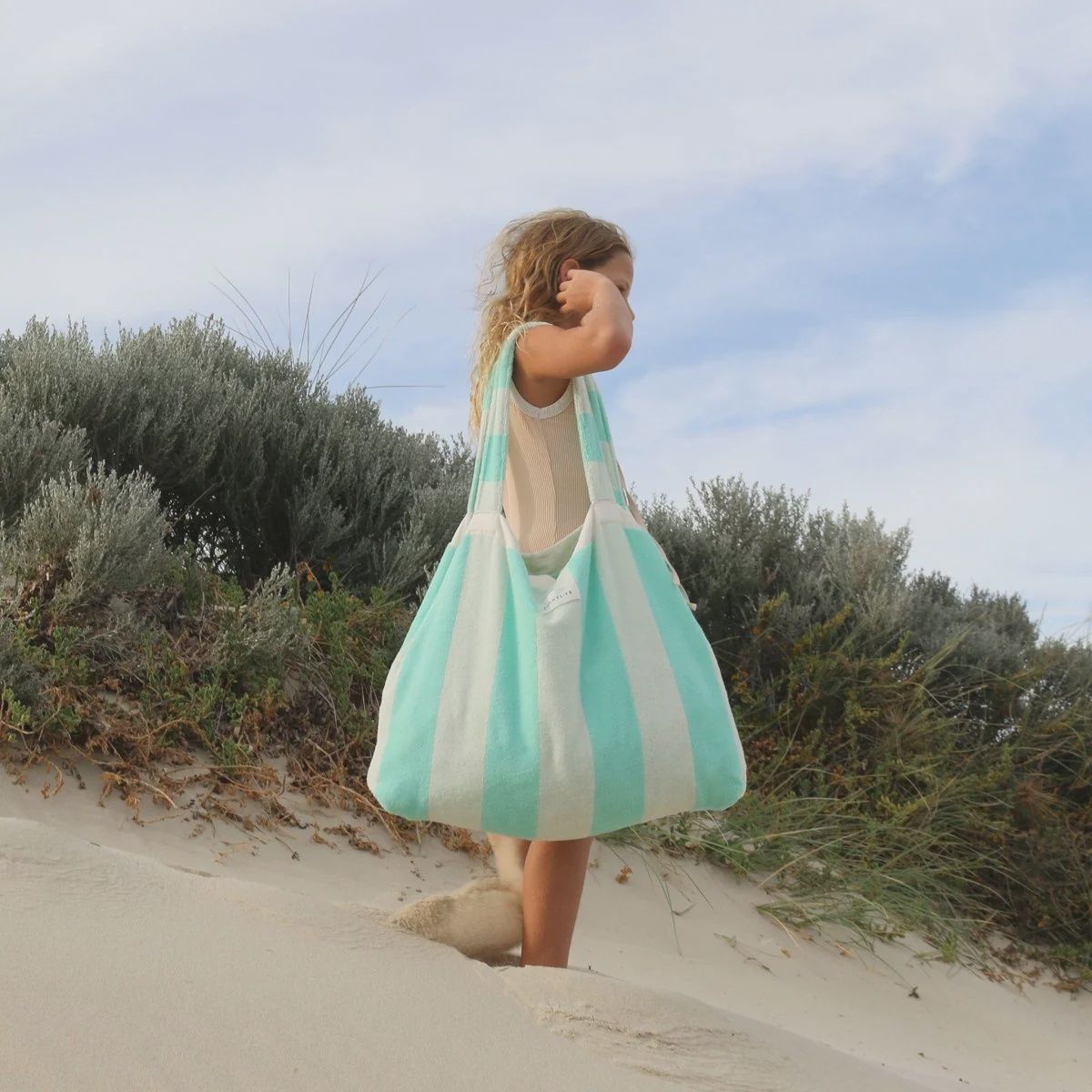 BEACH TOWEL 2-IN-1 TOTE BAG RIO SUN