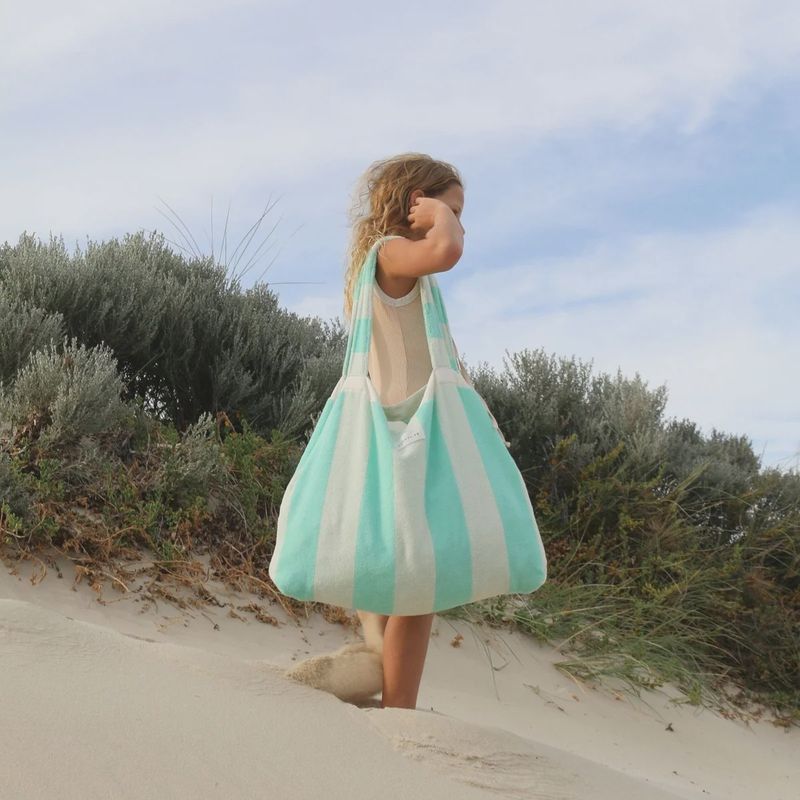 BEACH TOWEL 2-IN-1 TOTE BAG RIO SUN