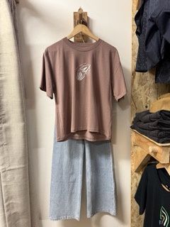 W&#39;s Cuttys Tee, Colour: Maroon, Size: S