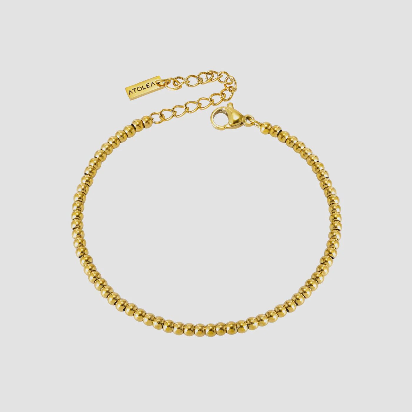 BEADED BRACELET, Colour: Gold