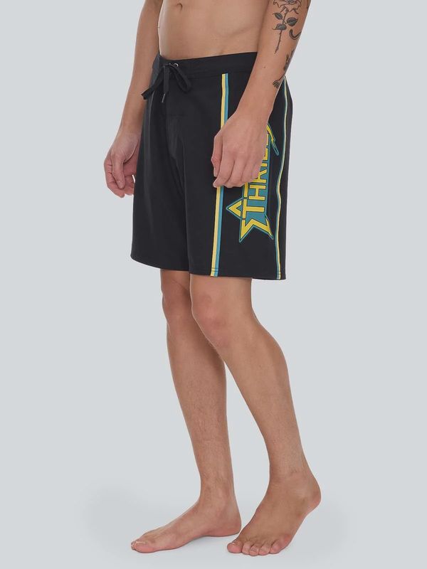 Heavy Static Boardshort - Black