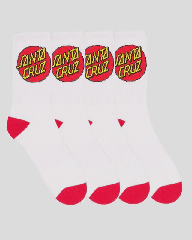 CLASSIC DOT CREW SOCK 4 PACK