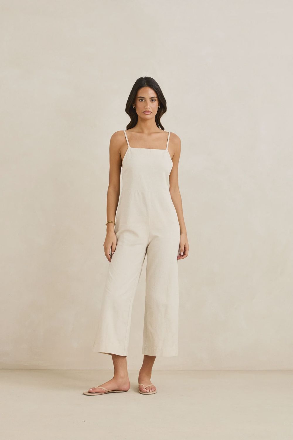 Classic Jumpsuit, Colour: OAT, Size: 10/M