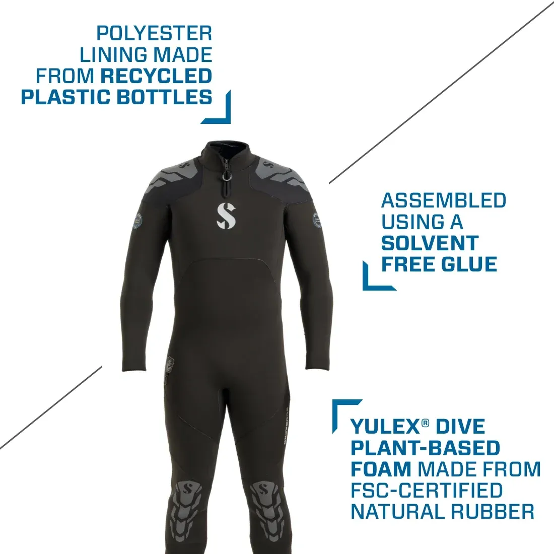 Scubapro Yulex Dive Wetsuit 7.5mm/5.5mm, Size: XS