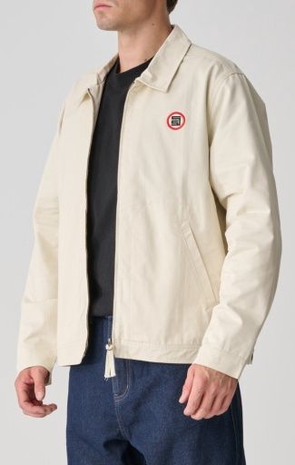 TWILL JACKET, Colour: BONE, Season: 2025 SUM 1, Size: M