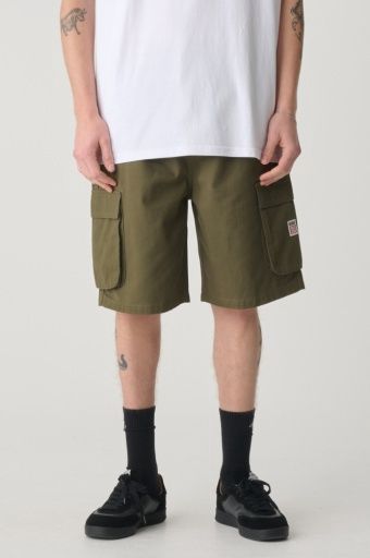 CARGO WORKSHORT, Colour: ARMY, Season: 2025 WIN 1, Size: 30