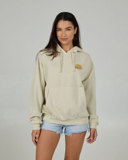PALMS HOODY, Colour: OFF WHITE, Size: S