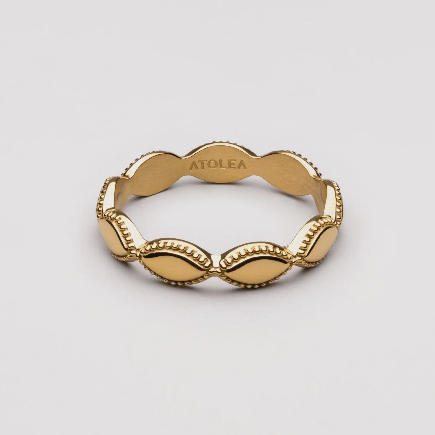 Aphrodite Ring (C), Colour: Gold, Size: Size 8
