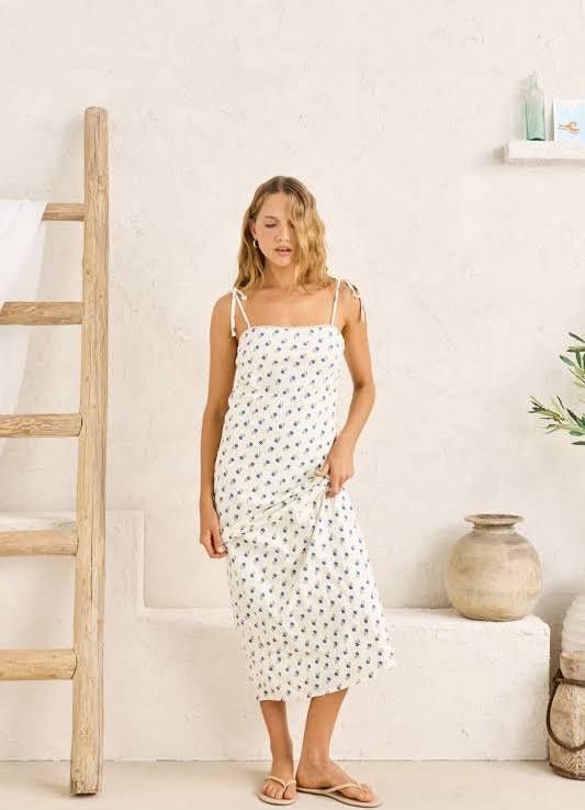 Harlow Lace Midi Dress