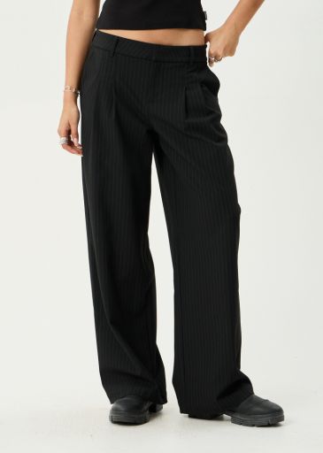 Business - Low Rise Trouser - Black, Size: XS