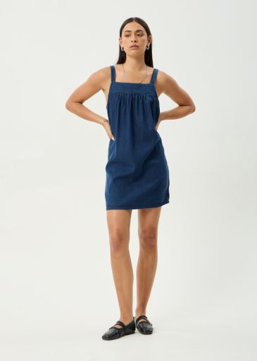 Palmer - Mini Dress - Ink, Size: XS