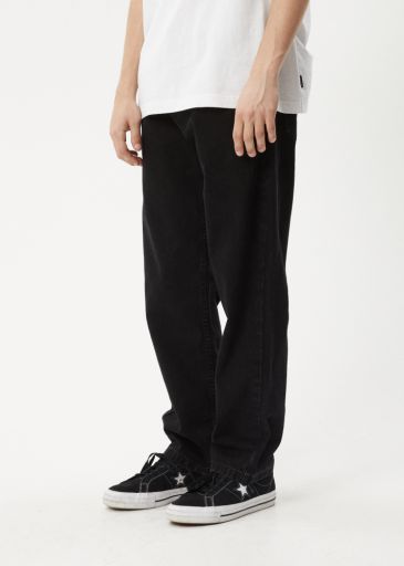 Ninety Twos - Denim Relaxed Jean - Washed Black, Size: 28