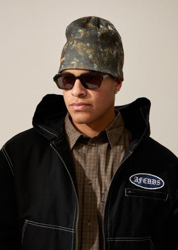 Supply - Recycled Workwear Hooded Jacket - Stone Black
