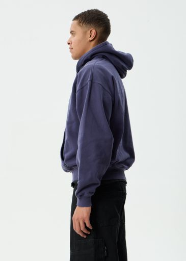 Supply - Recycled Pull On Hood - Washed Deep Sea