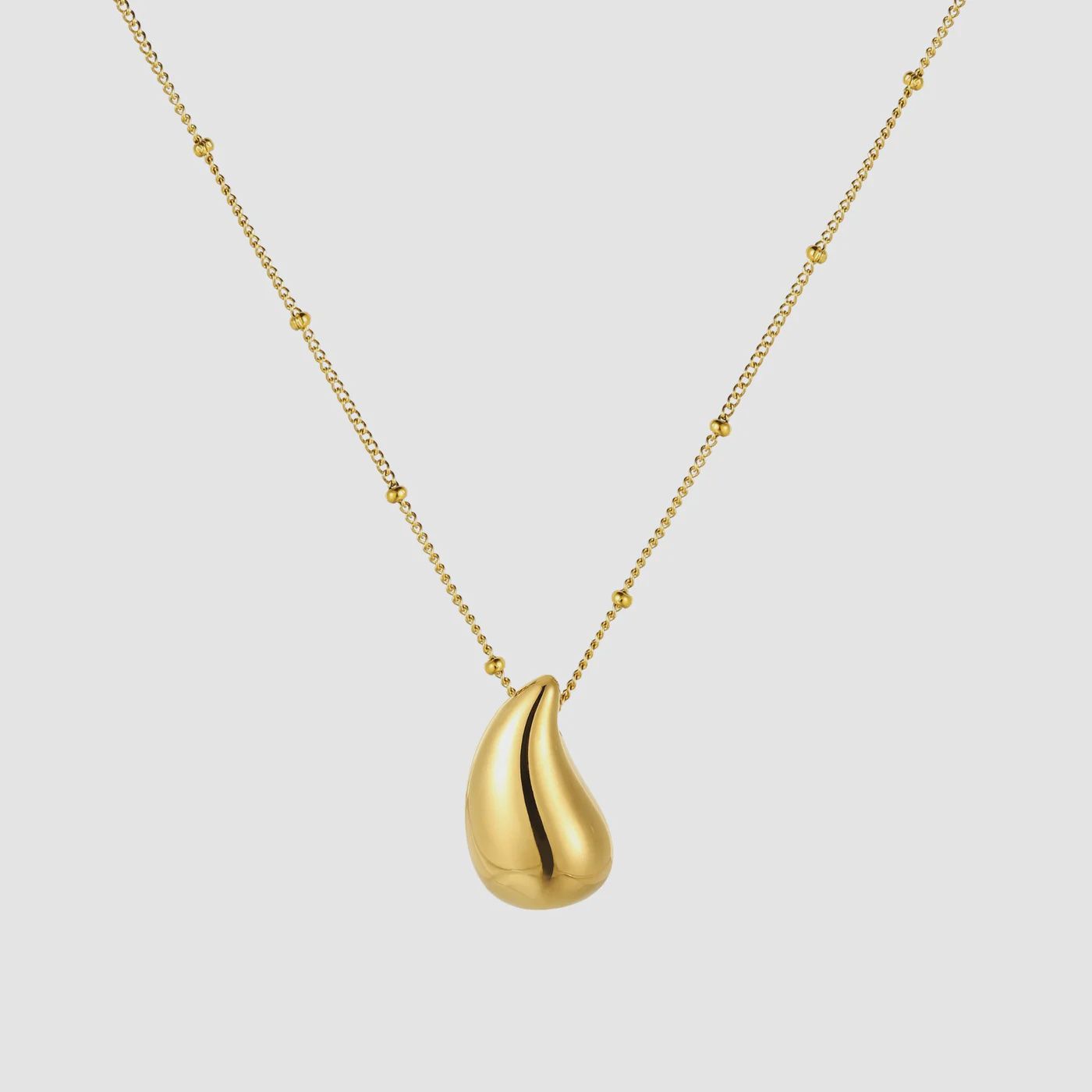 Drop Necklace, Colour: Gold