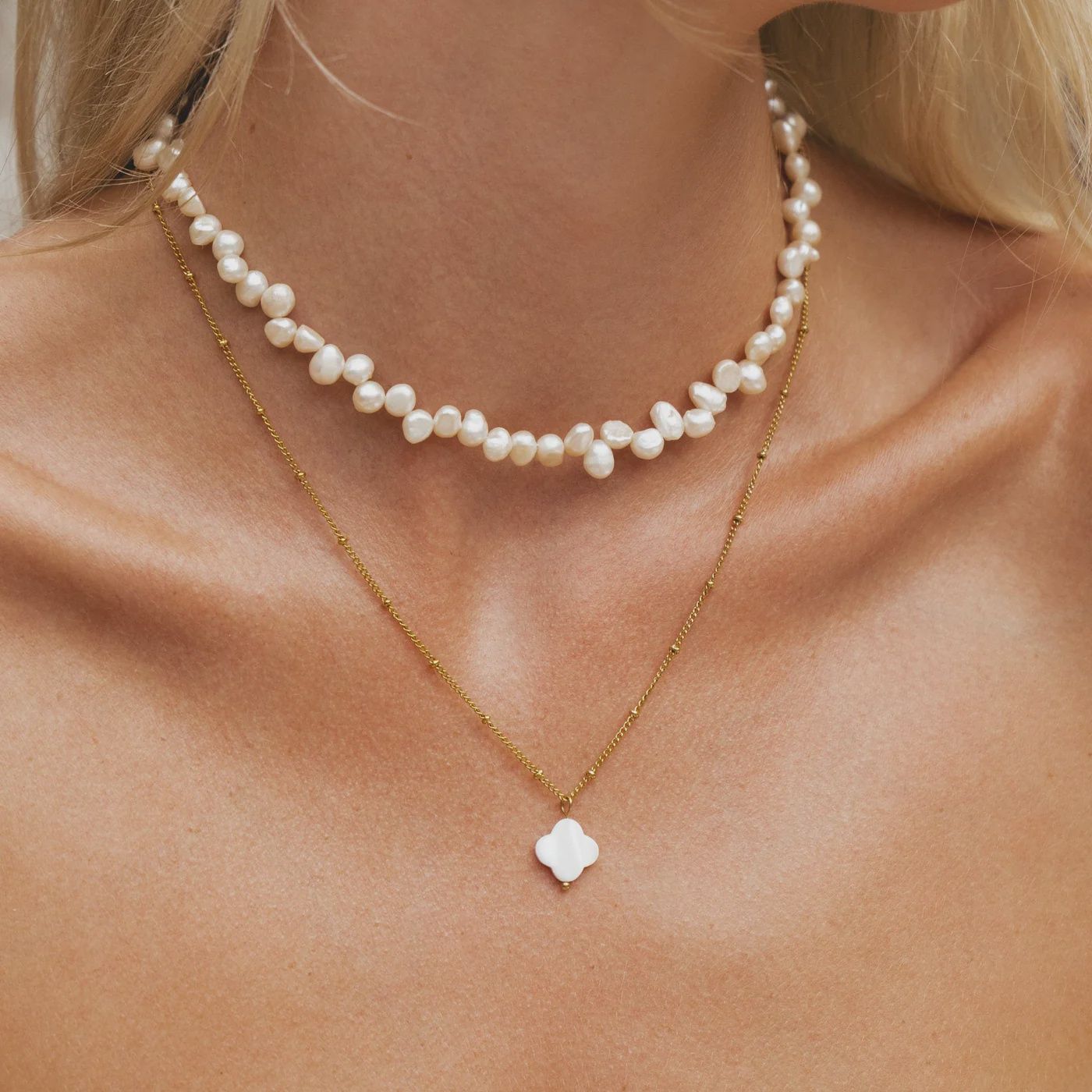 POSITANO NECKLACE, Colour: Gold
